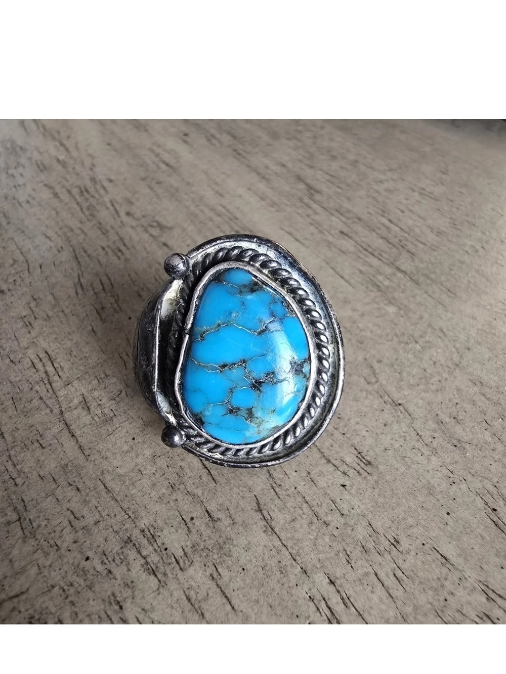 Vintage Native American Turquoise Ring